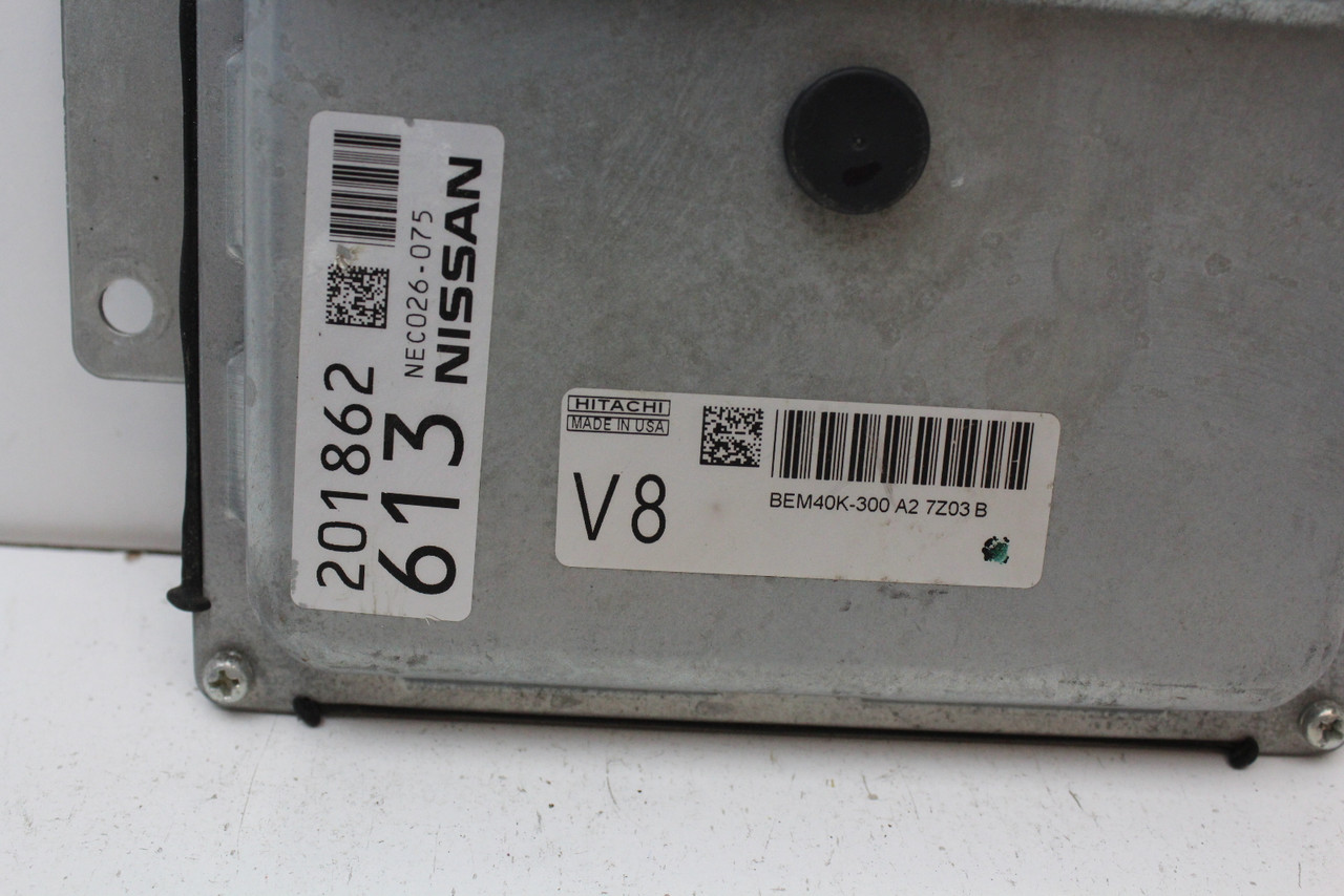 2018 18 Nissan Altima NEC026-075 Computer Brain Engine Control ECU ECM Module