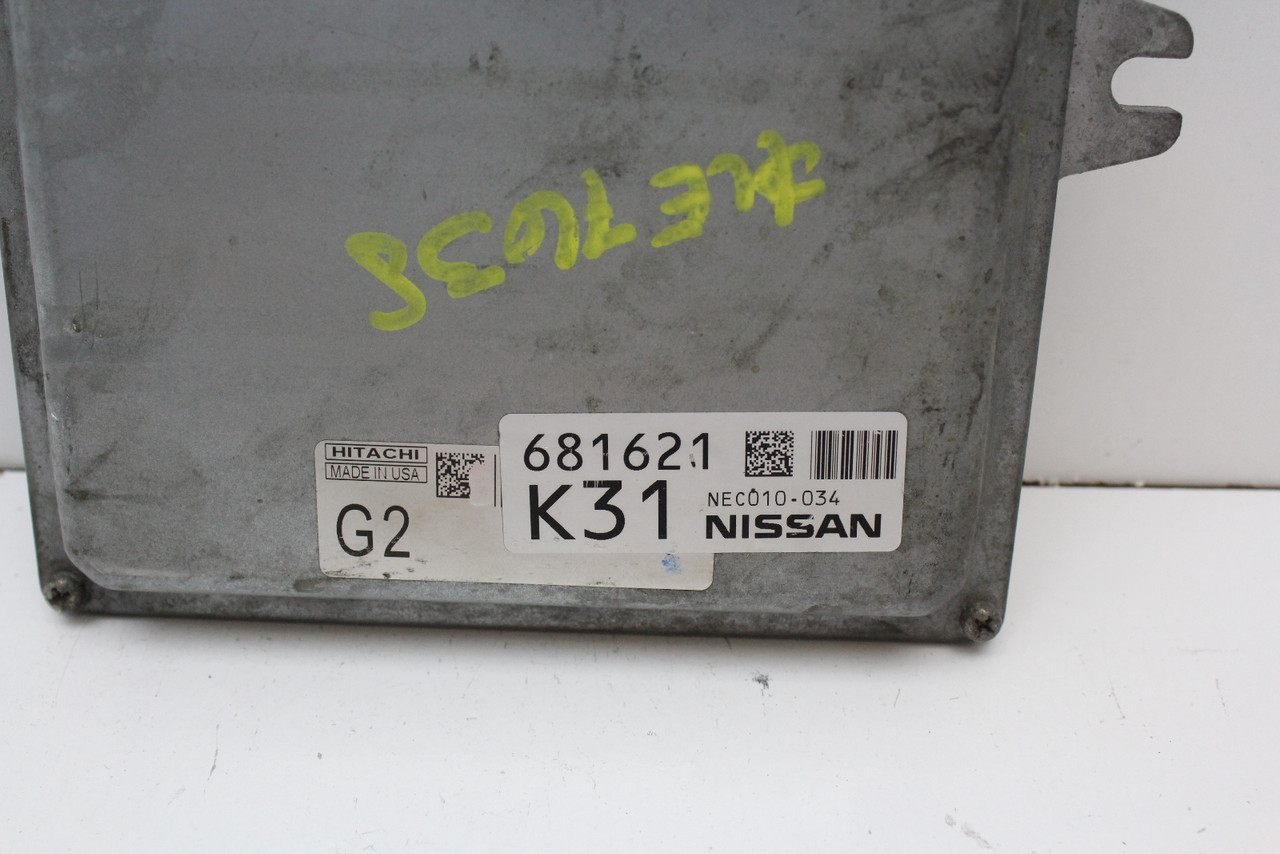 2014 14 Nissan Pathfinder NEC010-034 Computer Engine Control ECU ECM Module