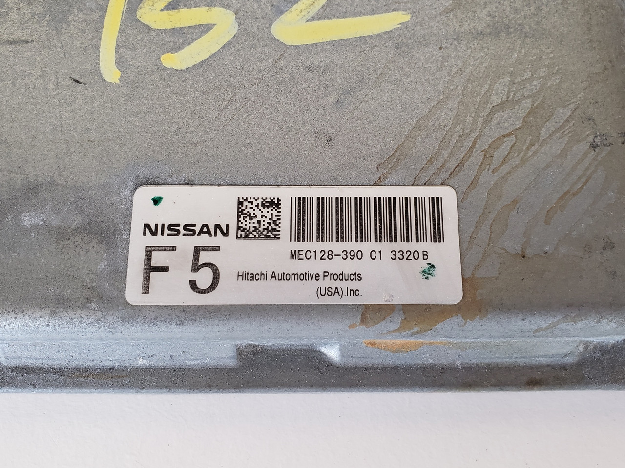 17 Infiniti JX35 MEC128-390 C1 Computer Brain Engine Control ECU ECM EBX Module
