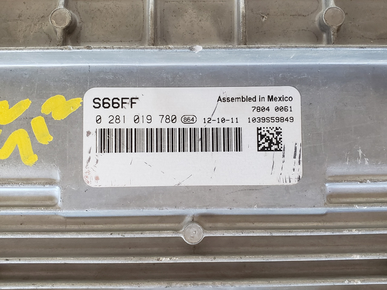2012 F-350 F350 CC3A-12A650-ANE Computer Brain Engine Control ECU ECM EBX Module