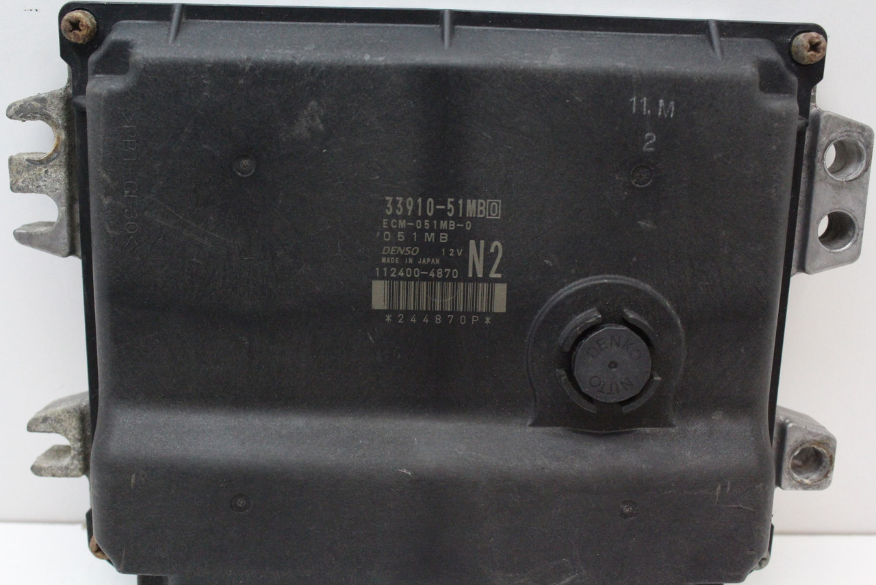 11-12 Suzuki SX4 SX4 33910-51MB0 Computer Engine Control ECU ECM EBX Module