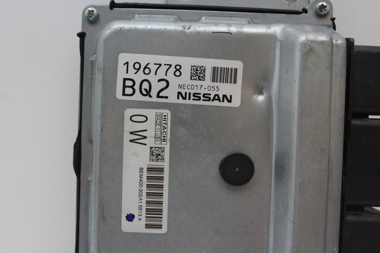 2015 15 Nissan Altima NEC017-055 Computer Brain Engine Control ECU ECM Module