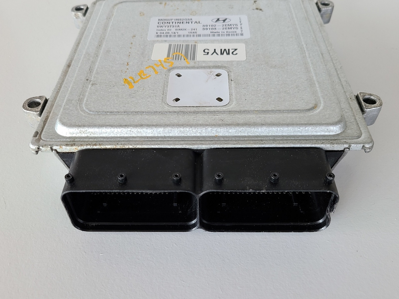 2015 Elantra 1.8L 39103-2EMY5 Computer Brain Engine Control ECU ECM EBX Module