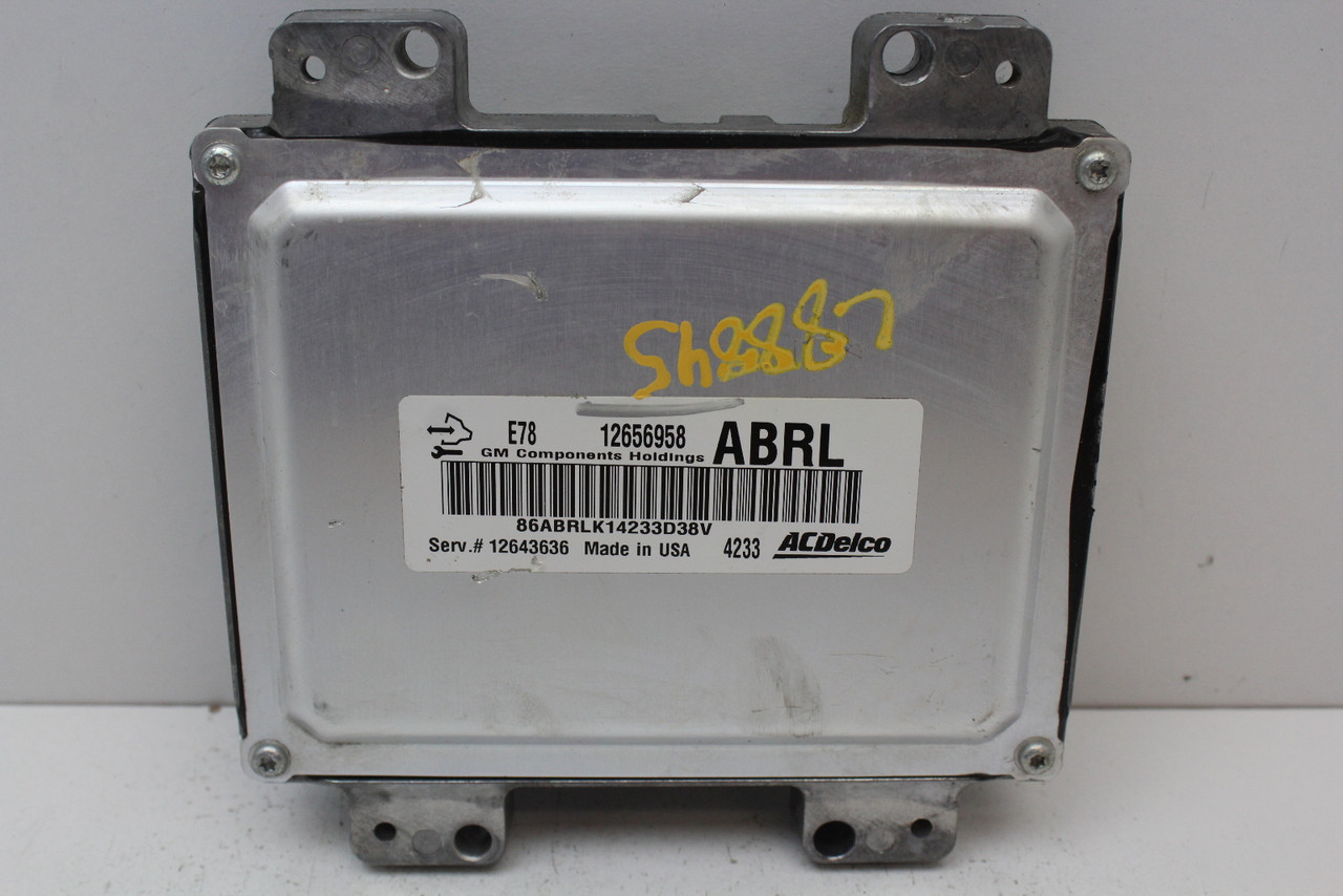 14 15 16 Spark 12643636 Computer Brain Engine Control ECU ECM EBX Module