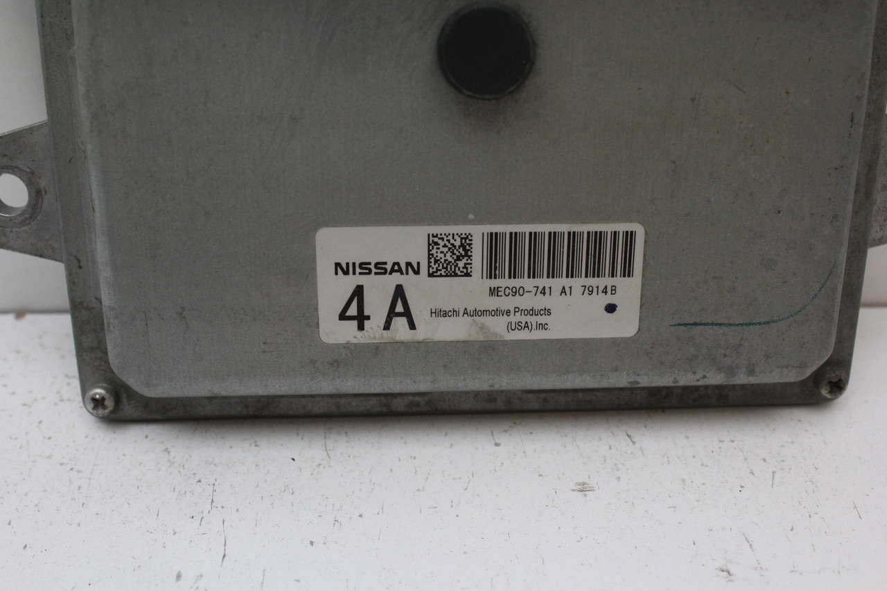 08 2008 Altima MEC90-741 A1 Computer Brain Engine Control ECU ECM EBX Module