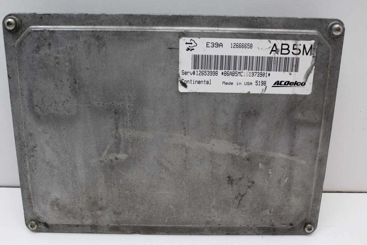 13-16 Cadillac XTS 12653998 Computer Brain Engine Control ECU ECM EBX Module