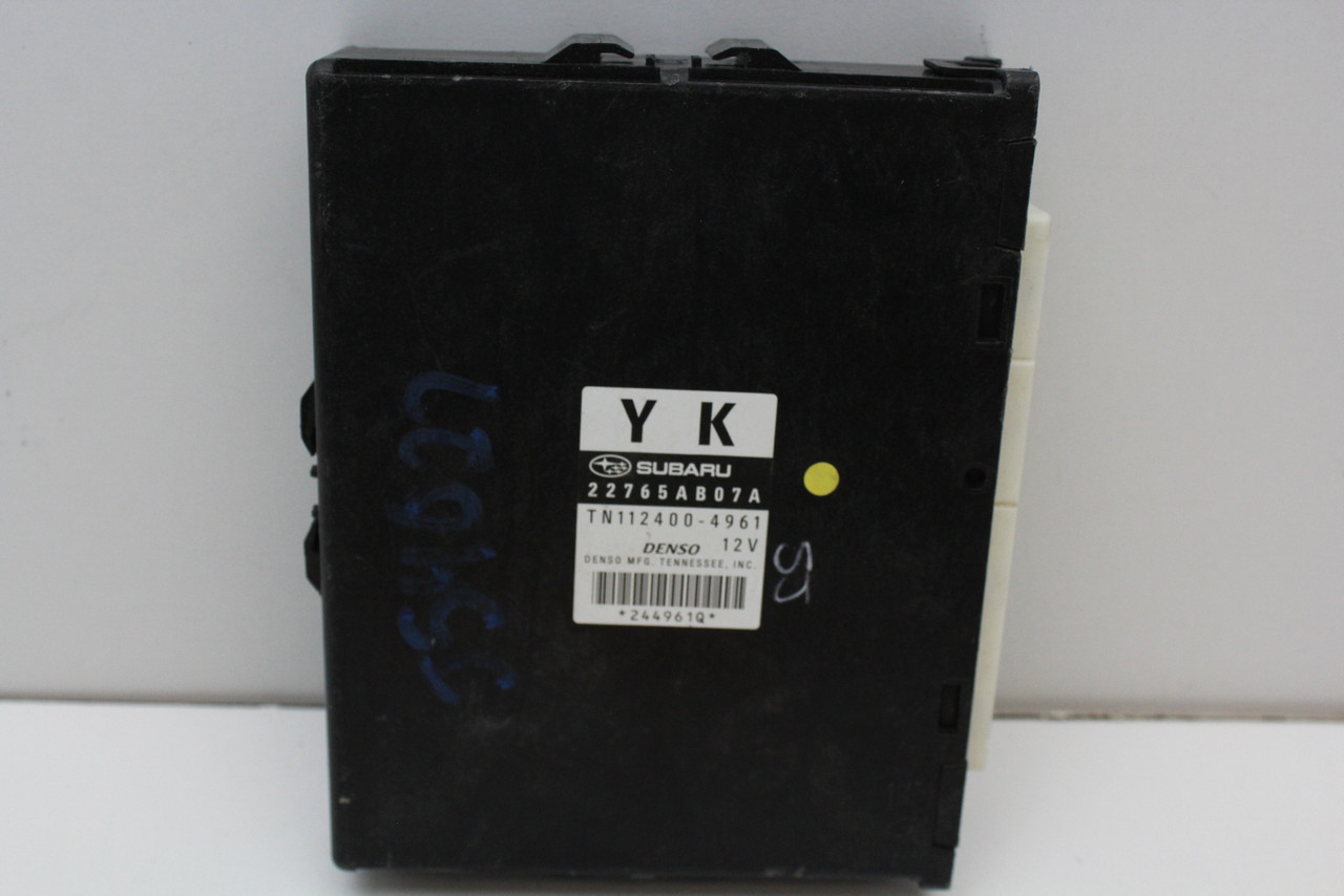 2011 11 Subaru Legacy 2.5L 22765AB07A Computer Engine Control ECU ECM EBX Module