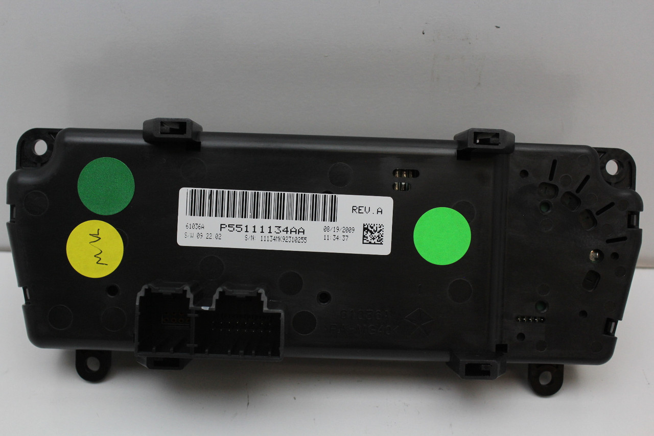11-12 Caliber Celcius Climate Control Panel Temperature P55111134AA NEW