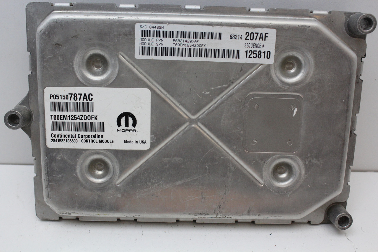 2014 14 Dodge Charger 3.6L P68214207AF Computer Engine Control ECU ECM Module