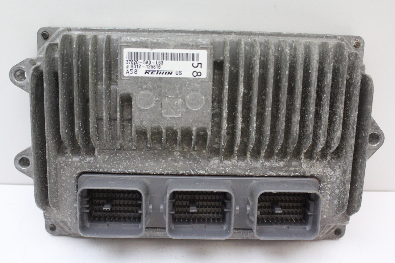 16 17 Honda Accord 37820-5A0-L63 Computer Engine Control ECU ECM EBX Module