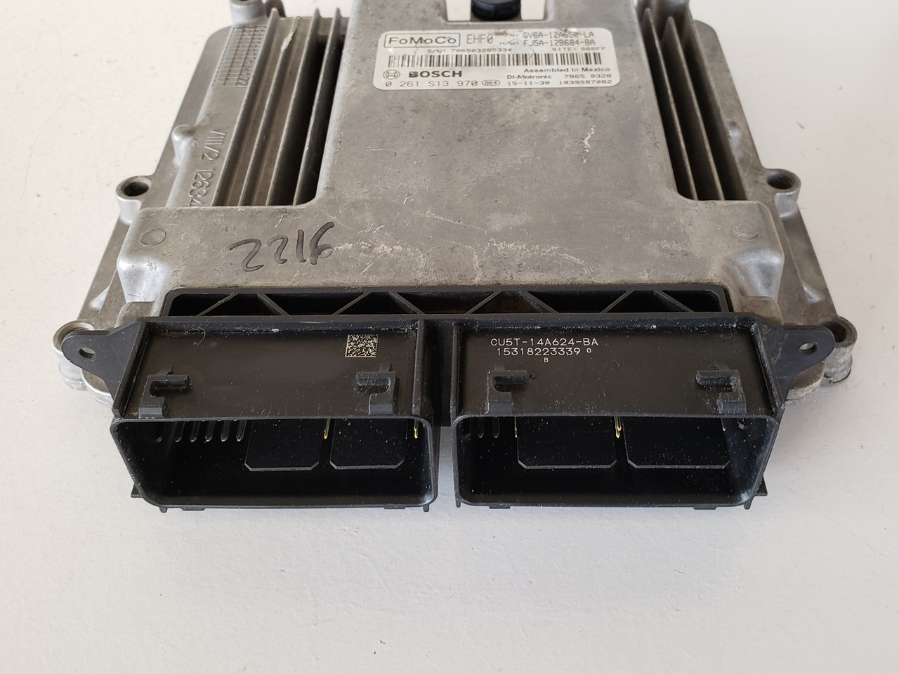 15-16 Transit Connect FJ5A-12B684-BA Computer Engine Control ECU ECM EBX Module