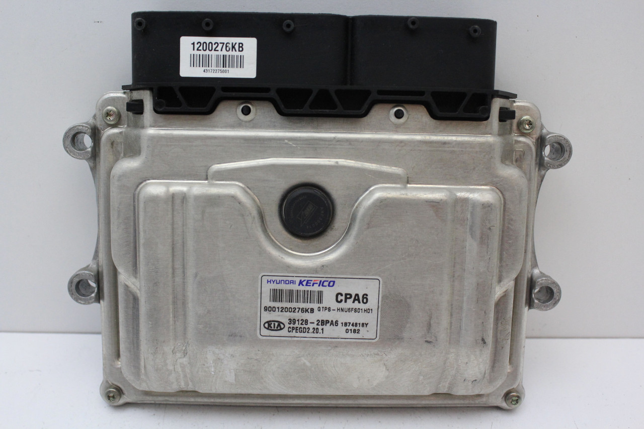 17-19 Kia Soul 39128-2BPA6 Computer Brain Engine Control ECU ECM EBX Module