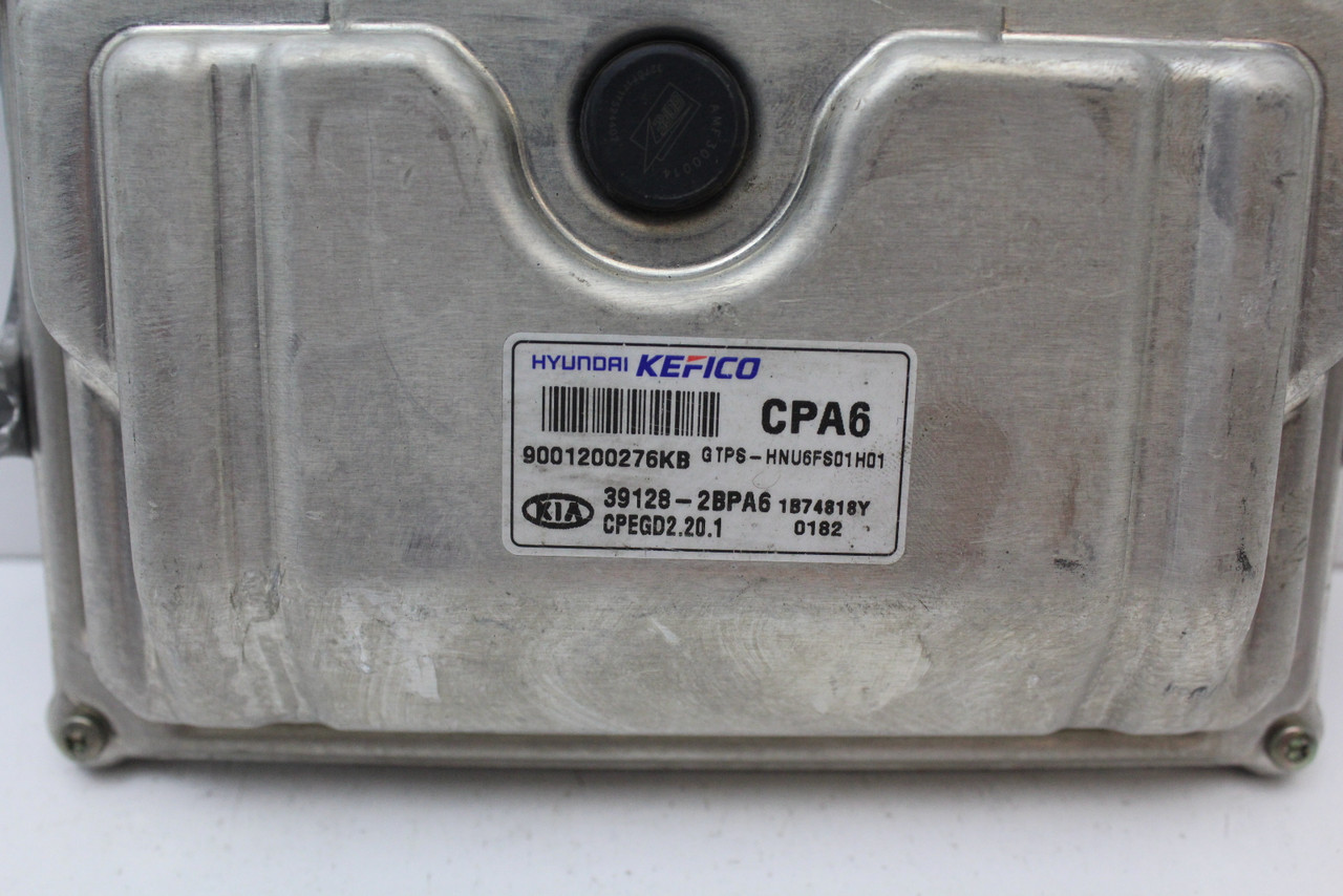 17-19 Kia Soul 39128-2BPA6 Computer Brain Engine Control ECU ECM EBX Module