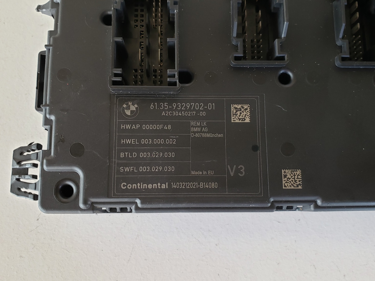 2014-2018 Bmw 328i 328 61359329702 BCM BCU Body Control Unit Module