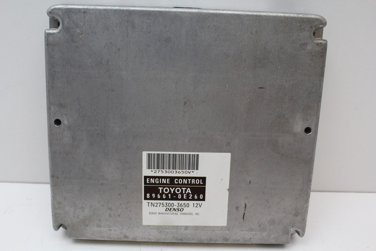 08 09 Lexus RX350 AWD 89661-0E260 Computer Engine Control ECU ECM EBX Module