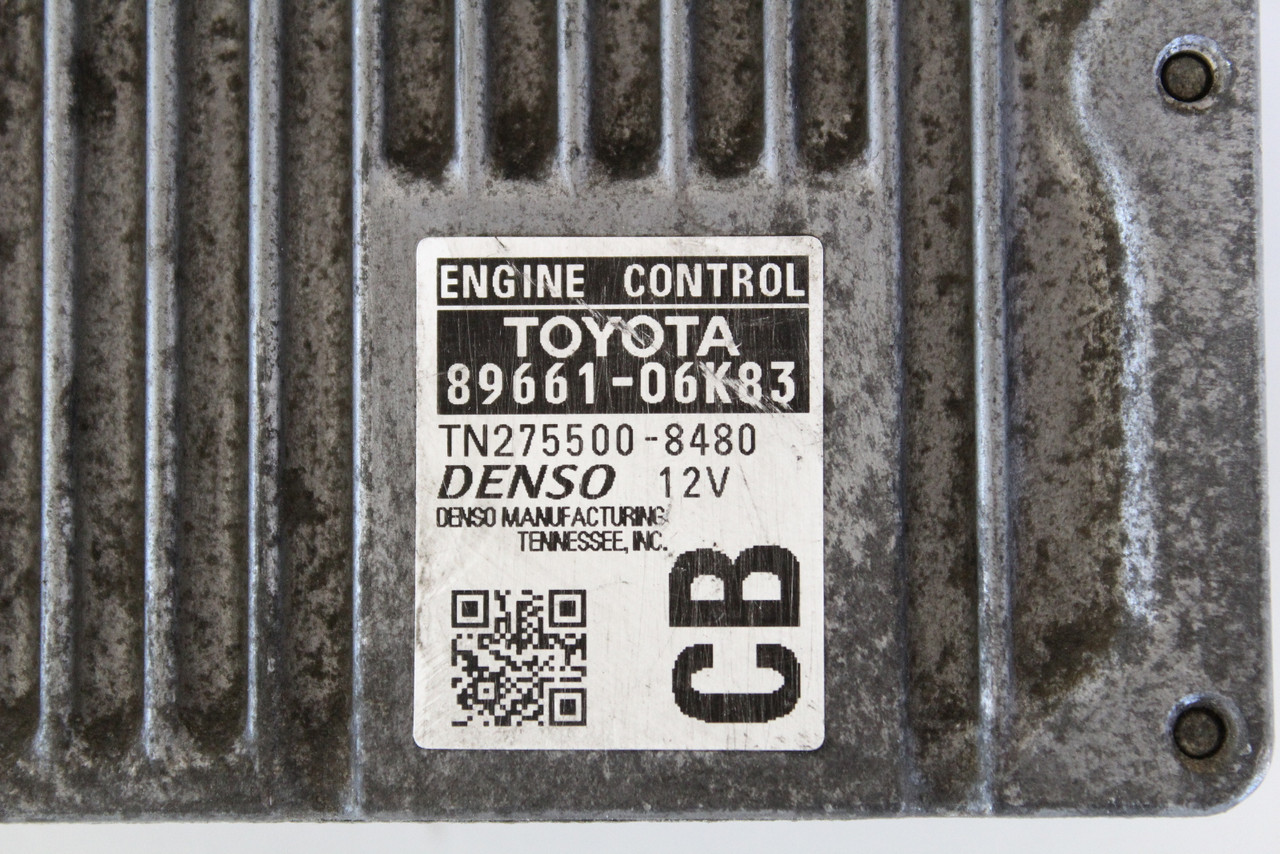 2014 Toyota Camry 89661-06K83 Computer Brain Engine Control ECU ECM EBX Module
