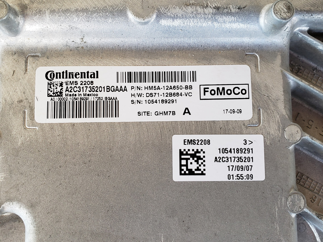 2016-2018 C-Max HM5A-12A650-BB Computer Brain Engine Control ECU ECM EBX Module