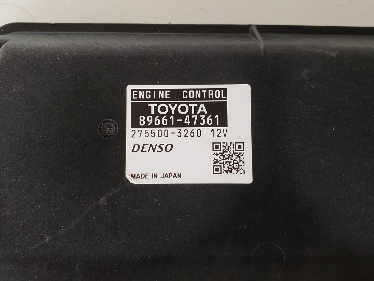 2012 Toyota Prius 89661-47361 Computer Brain Engine Control ECU ECM EBX Module