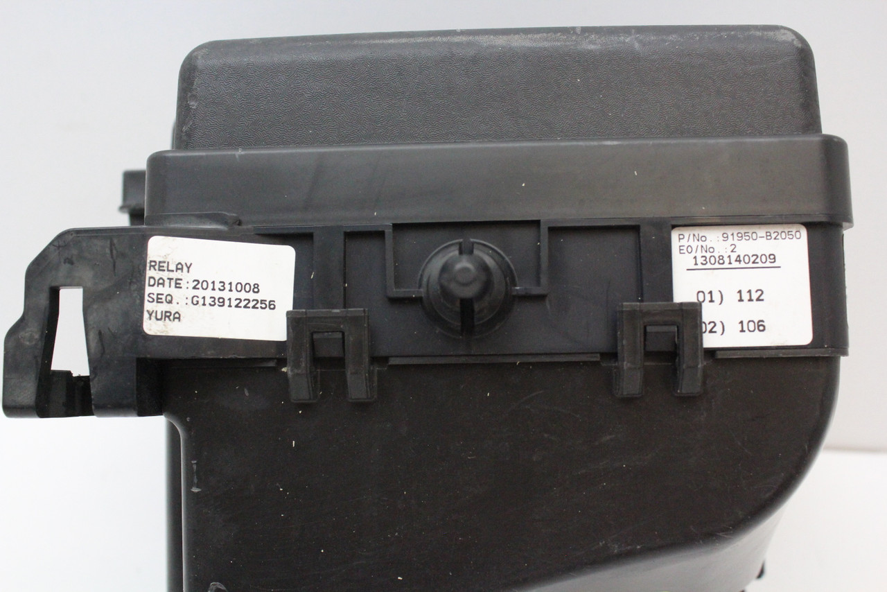 2014 14 Kia Soul 1.6L 91419B2500 Fusebox Fuse Box Relay Unit Module