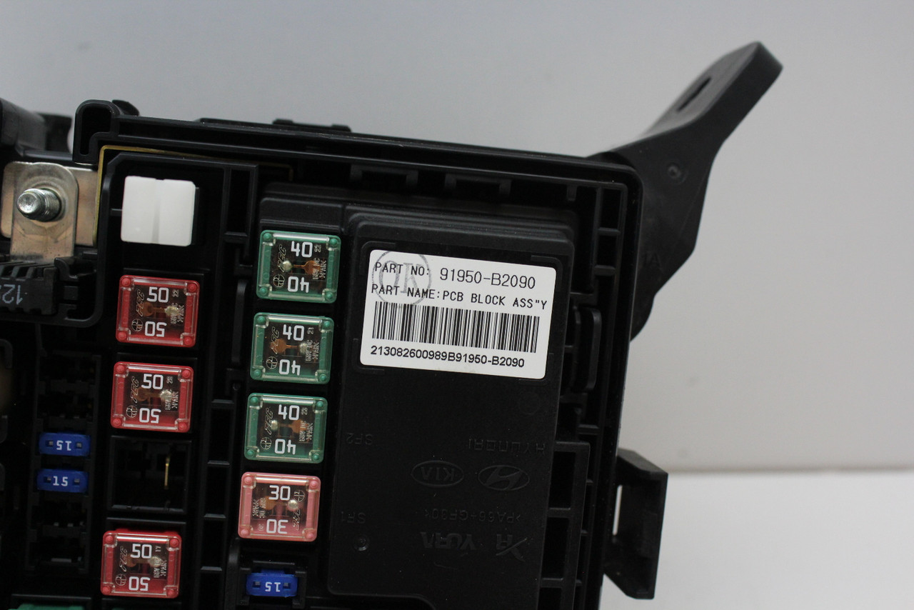 2014 14 Kia Soul 1.6L 91419B2500 Fusebox Fuse Box Relay Unit Module