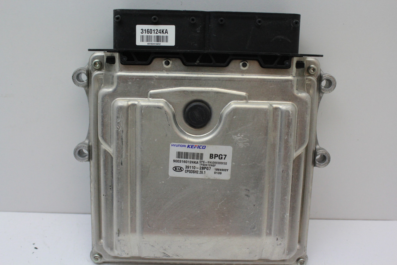 17-19 Kia Soul 39110-2BPG7 Computer Brain Engine Control ECU ECM EBX Module