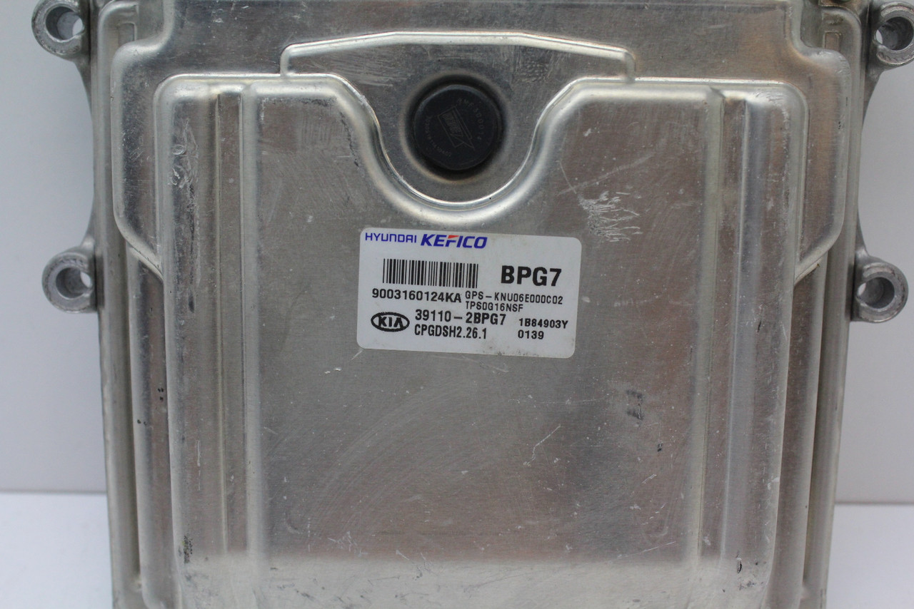 17-19 Kia Soul 39110-2BPG7 Computer Brain Engine Control ECU ECM EBX Module