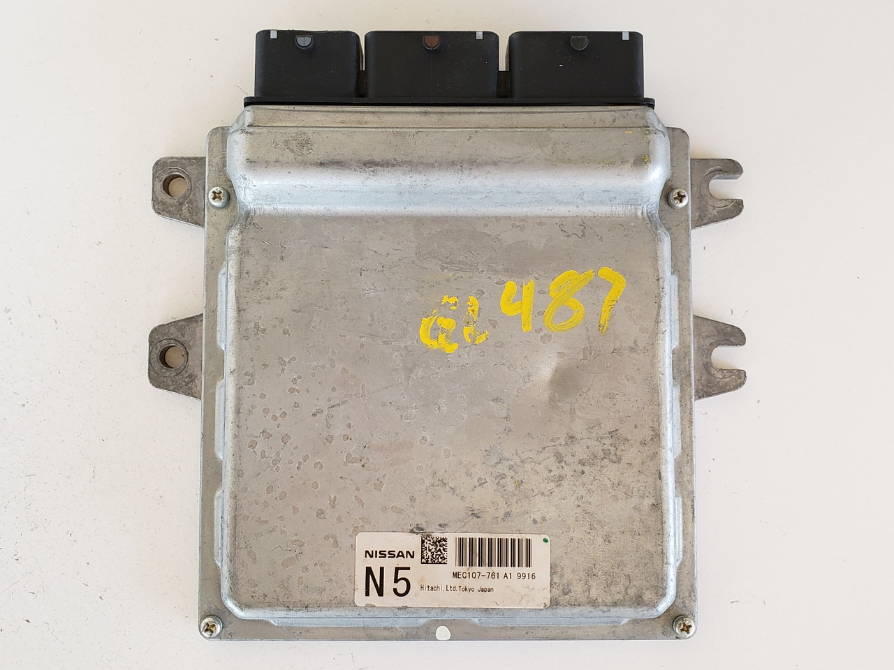 2009 Infiniti G37 MEC107-761 A1 Computer Brain Engine Control ECU ECM EBX Module
