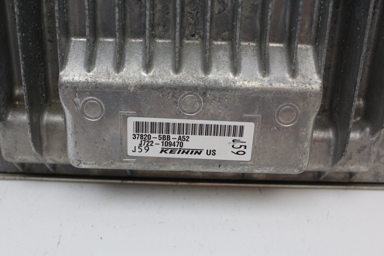 2019 19 Honda Civic 2.0L 37820-5BB-A52 Computer Engine Control ECU ECM Module