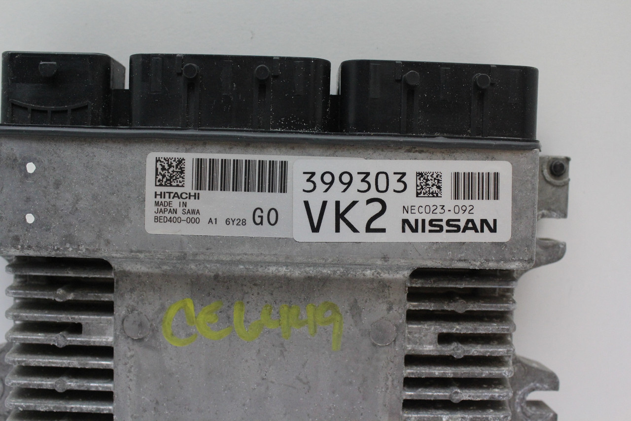 16 17 Infiniti Q50 3.0L NEC023-092 Computer Brain Engine Control ECU ECM Module