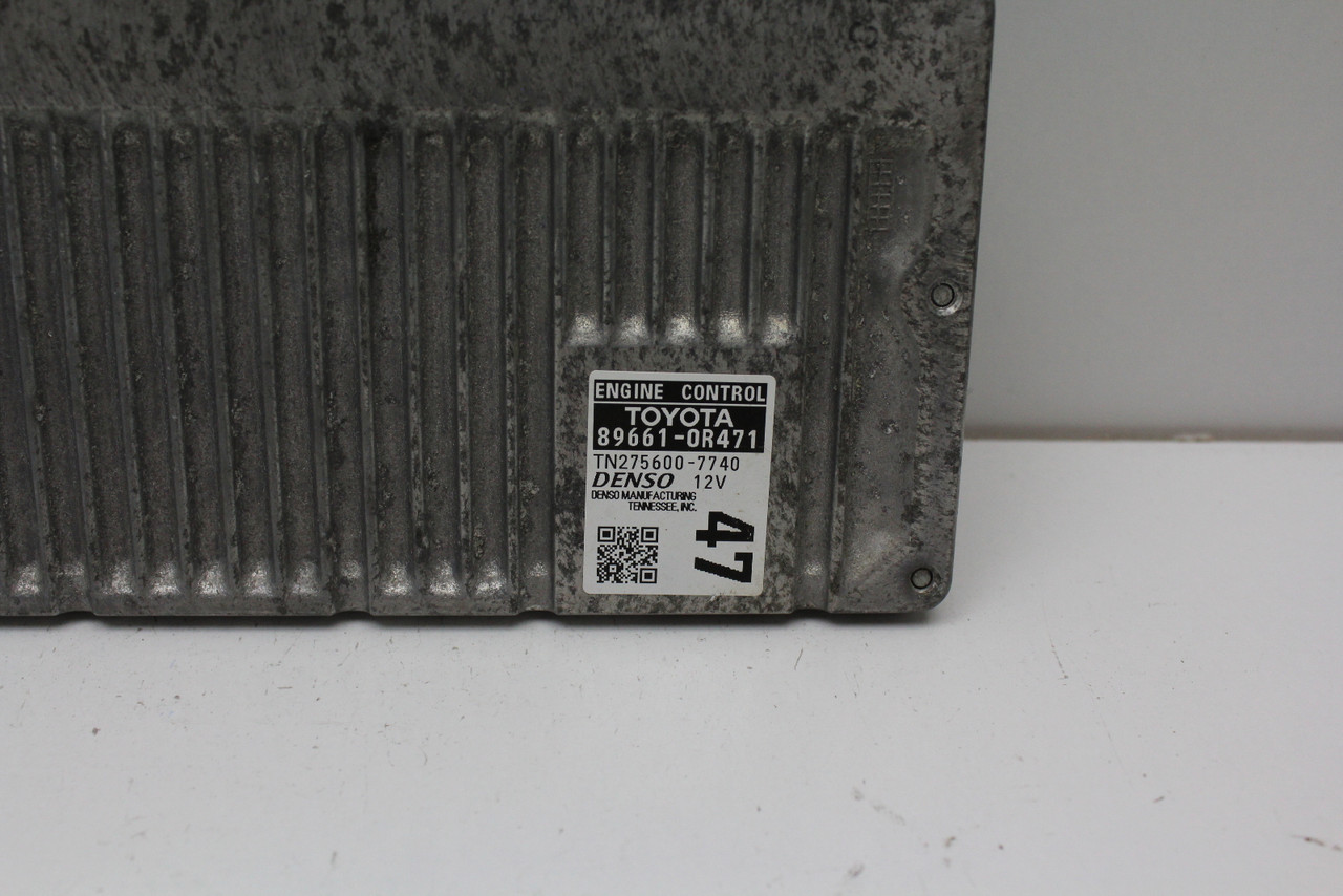 15 2015 Toyota Rav4 89661-0R471 Computer Brain Engine Control ECU ECM EBX Module