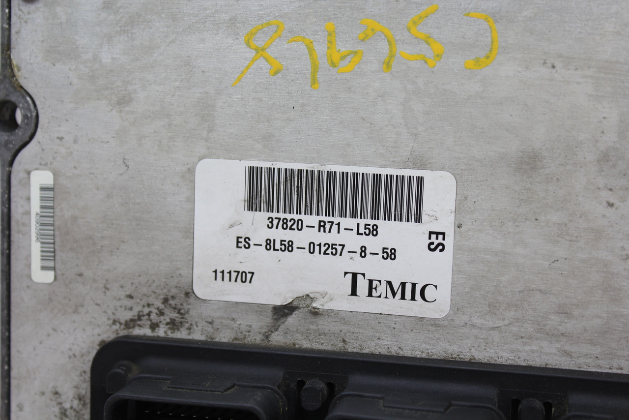 08 09 Accord 3.5L 37820-R71-L58 Computer Brain Engine Control ECU ECM EBX Module