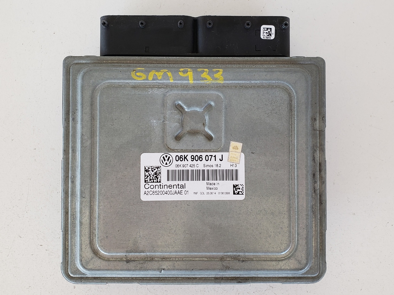 2015 VW Passat 06K 906 071 J Computer Brain Engine Control ECU ECM EBX Module