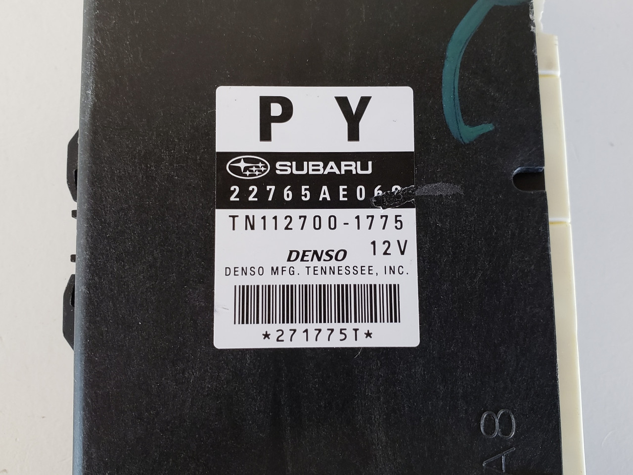 2013-2014 Legacy 22765AE06C Computer Brain Engine Control ECU ECM EBX Module
