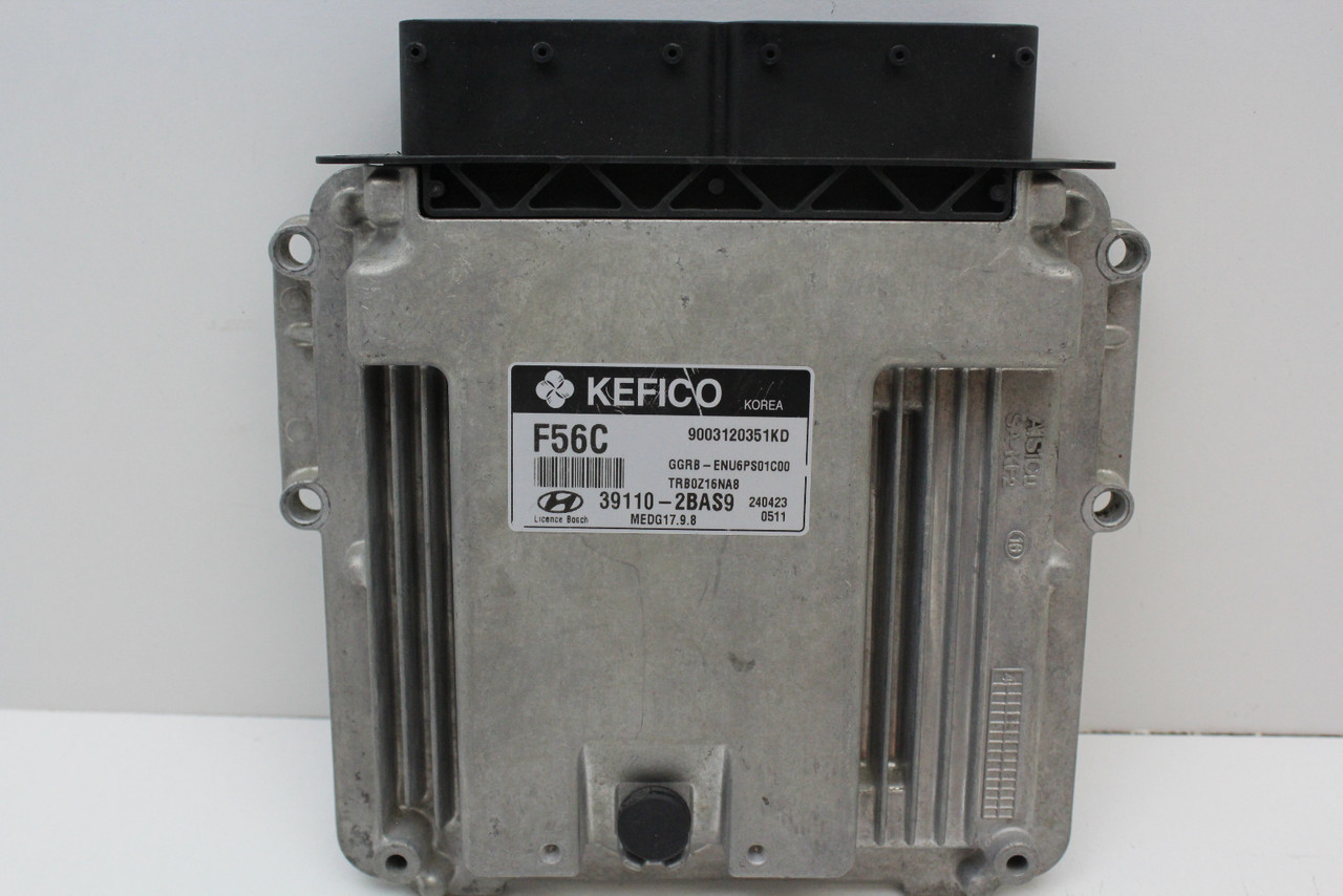 12-14 Hyundai Accent 39110-2BAS9 Computer Engine Control ECU ECM EBX Module