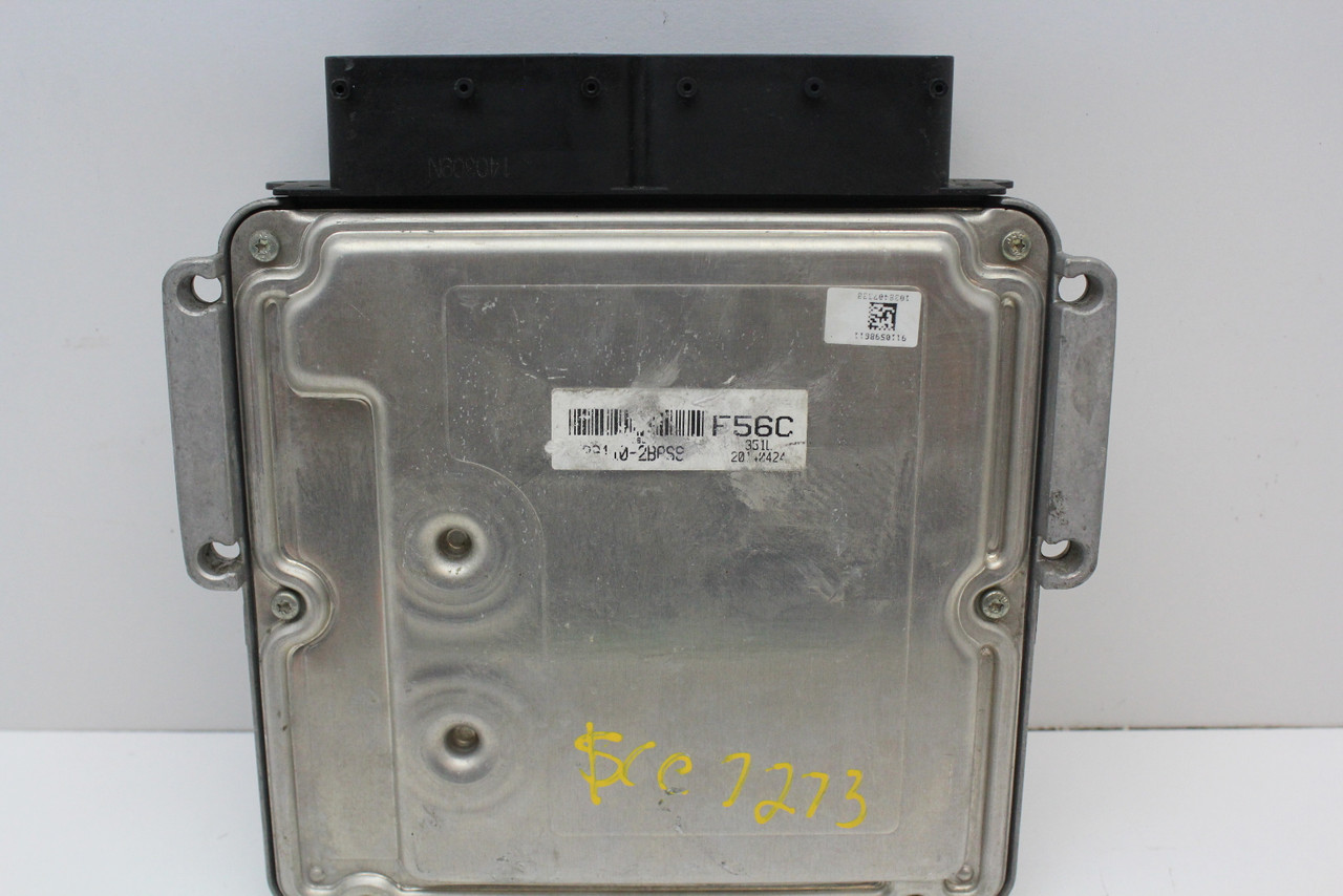 12-14 Hyundai Accent 39110-2BAS9 Computer Engine Control ECU ECM EBX Module
