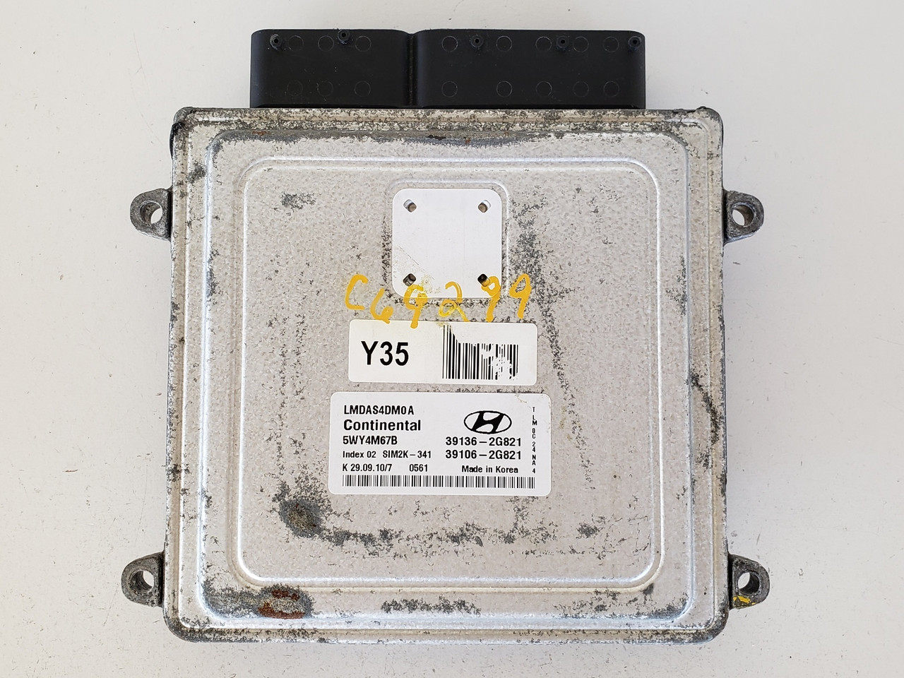 2010-2013 Tucson 39106-2G821 Computer Brain Engine Control ECU ECM