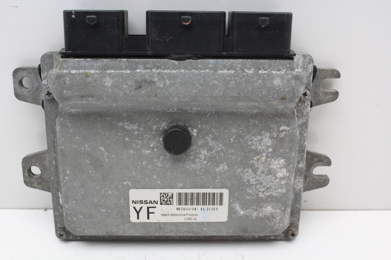 12 2012 Nissan Versa MEC910-041 A1 Computer Engine Control ECU ECM EBX Module 12 2012 Nissan Versa MEC910-041 A1 Computer Engine Control ECU ECM EBX Module