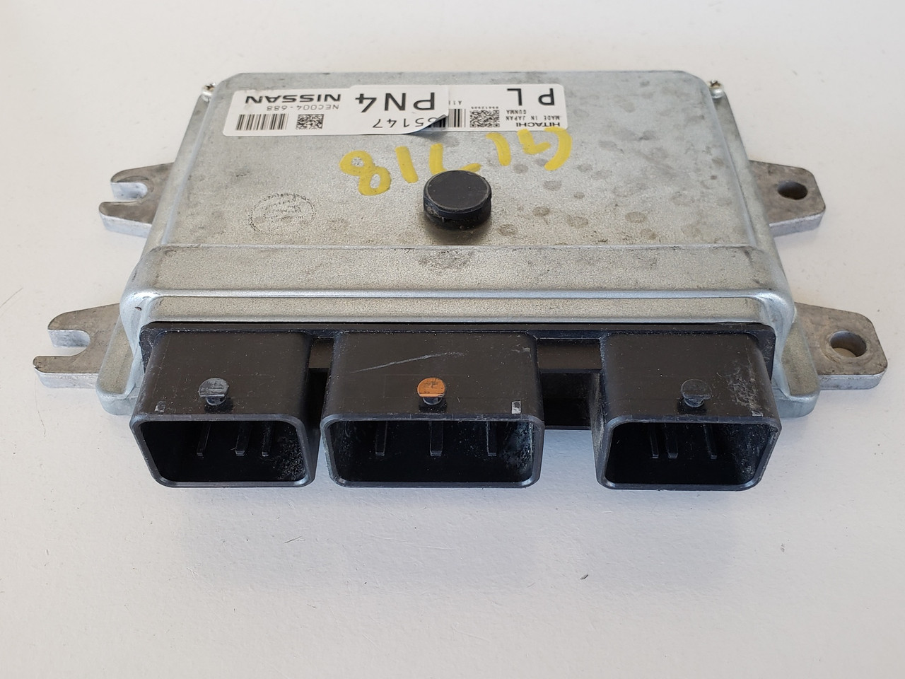 2014 Nissan Cube NEC004-688 Computer Brain Engine Control ECU ECM EBX Module