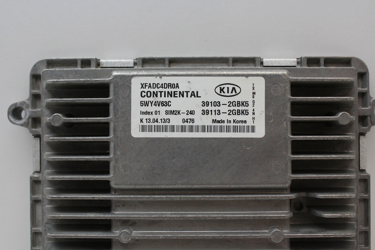 14 15 Sorento 39113-2GBK5 Computer Brain Engine Control ECU ECM EBX Module