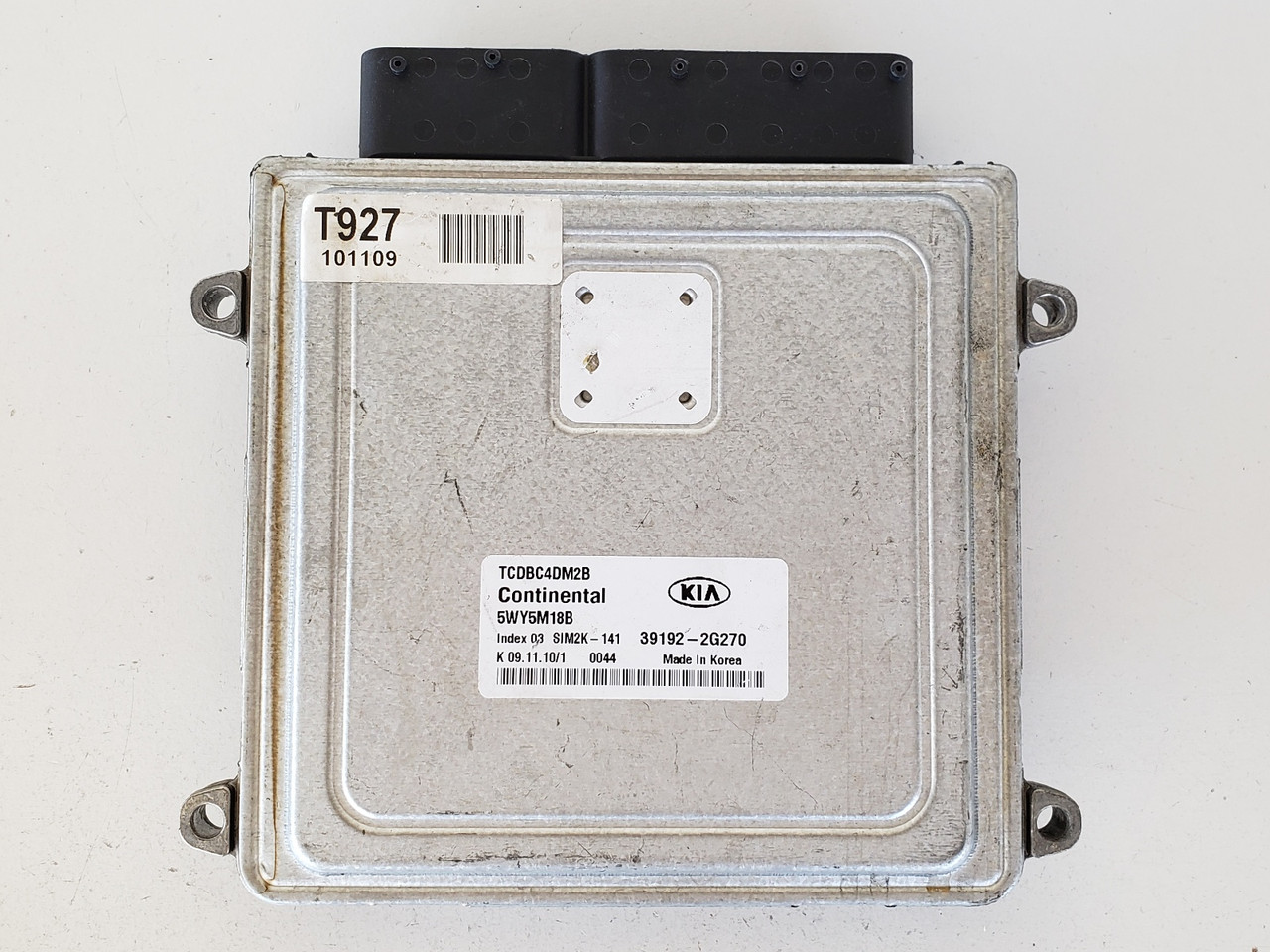 2011-2013 Kia Forte 39192-2G270 Computer Brain Engine Control ECU ECM EBX Module