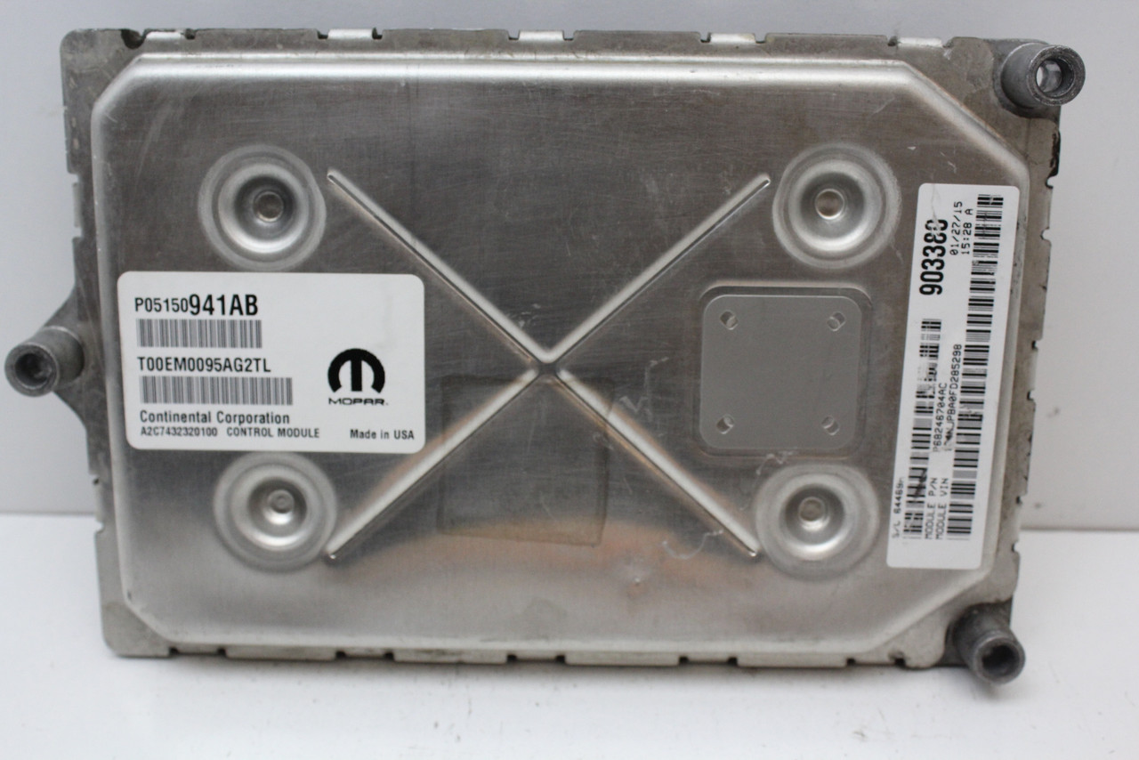 15 16 17 Compass P05150941AB Computer Brain Engine Control ECU ECM EBX Module