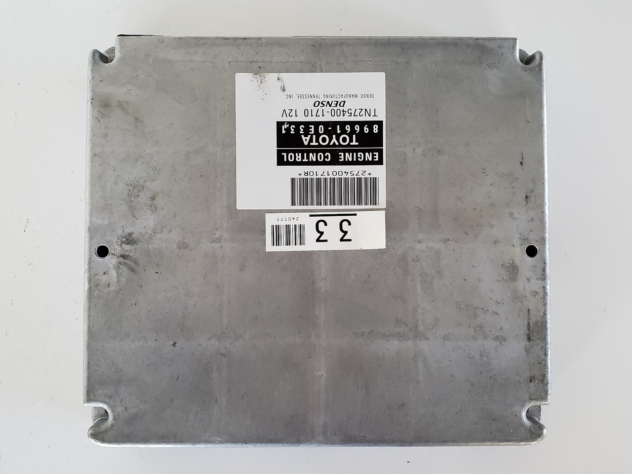 09-10 Highlander 89661-0E331 Computer Brain Engine Control ECU ECM EBX Module 09-10 Highlander 89661-0E331 Computer Brain Engine Control ECU ECM EBX Module