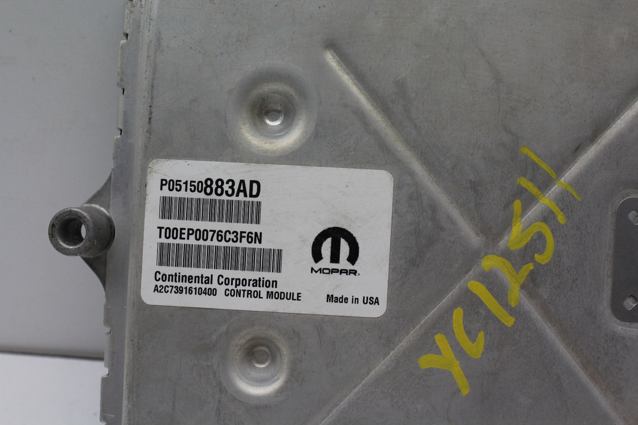 2015 15 Dodge Challenger P05150883AD Computer Engine Control ECU ECM Module