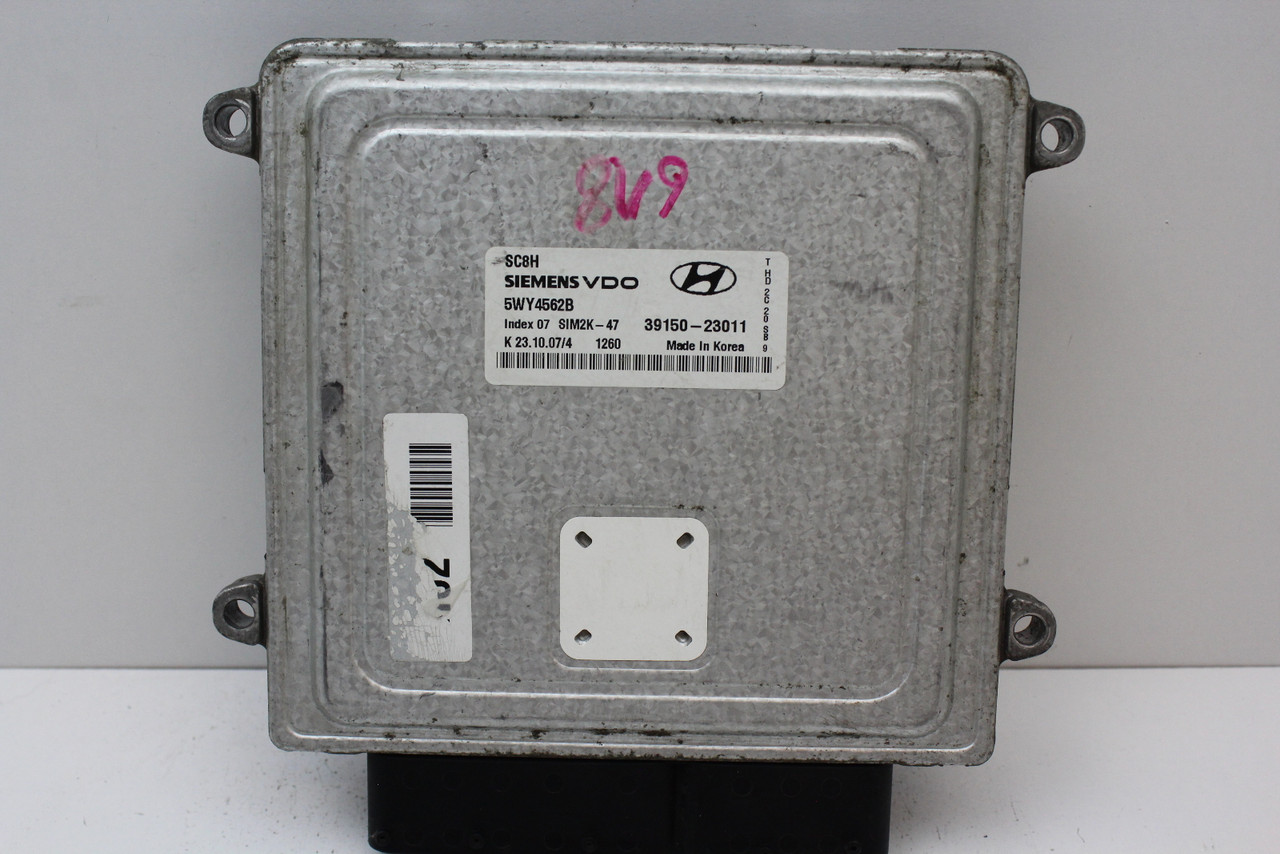 07-10 Elnatra 39150-23011 Computer Brain Engine Control ECU ECM EBX Module