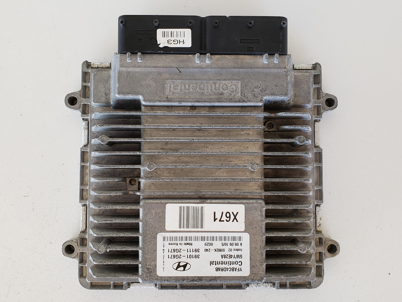 2011-2014 Sonata 39111-2G671 Computer Brain Engine Control ECU ECM EBX Module