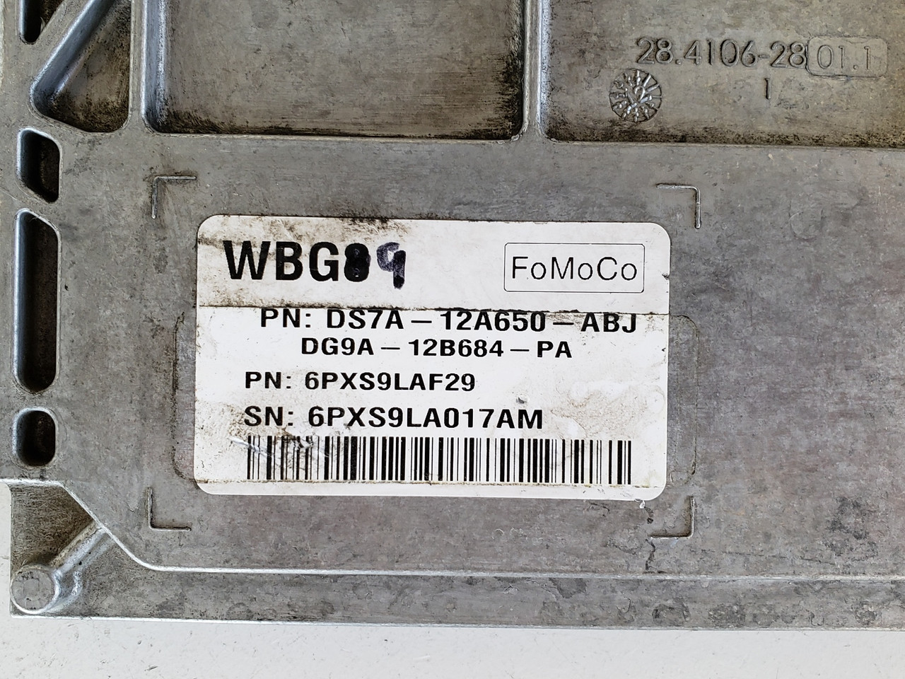 2013 Fusion DS7A-12A650-ABJ Computer Brain Engine Control ECU ECM EBX Module