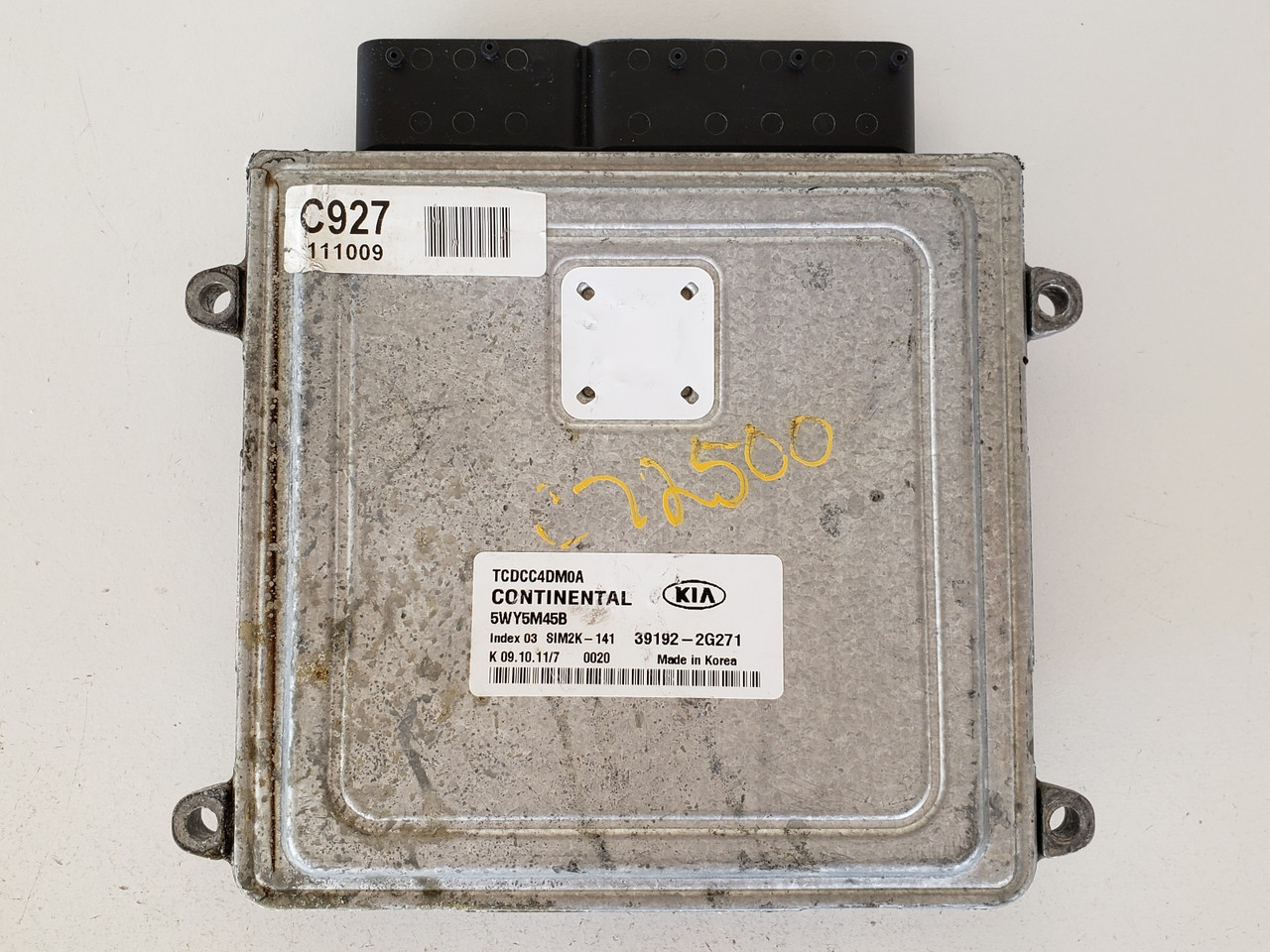 2011-2013 Kia Forte 39192-2G271 Computer Brain Engine Control ECU ECM EBX Module