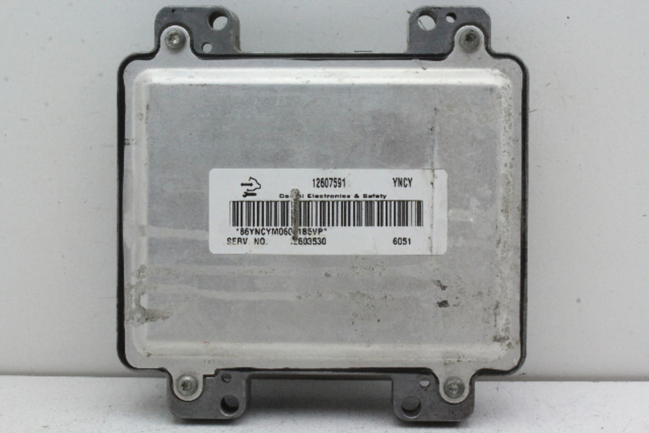 06 Chevrolet Impala 12603530 Computer Brain Engine Control ECU ECM EBX Module