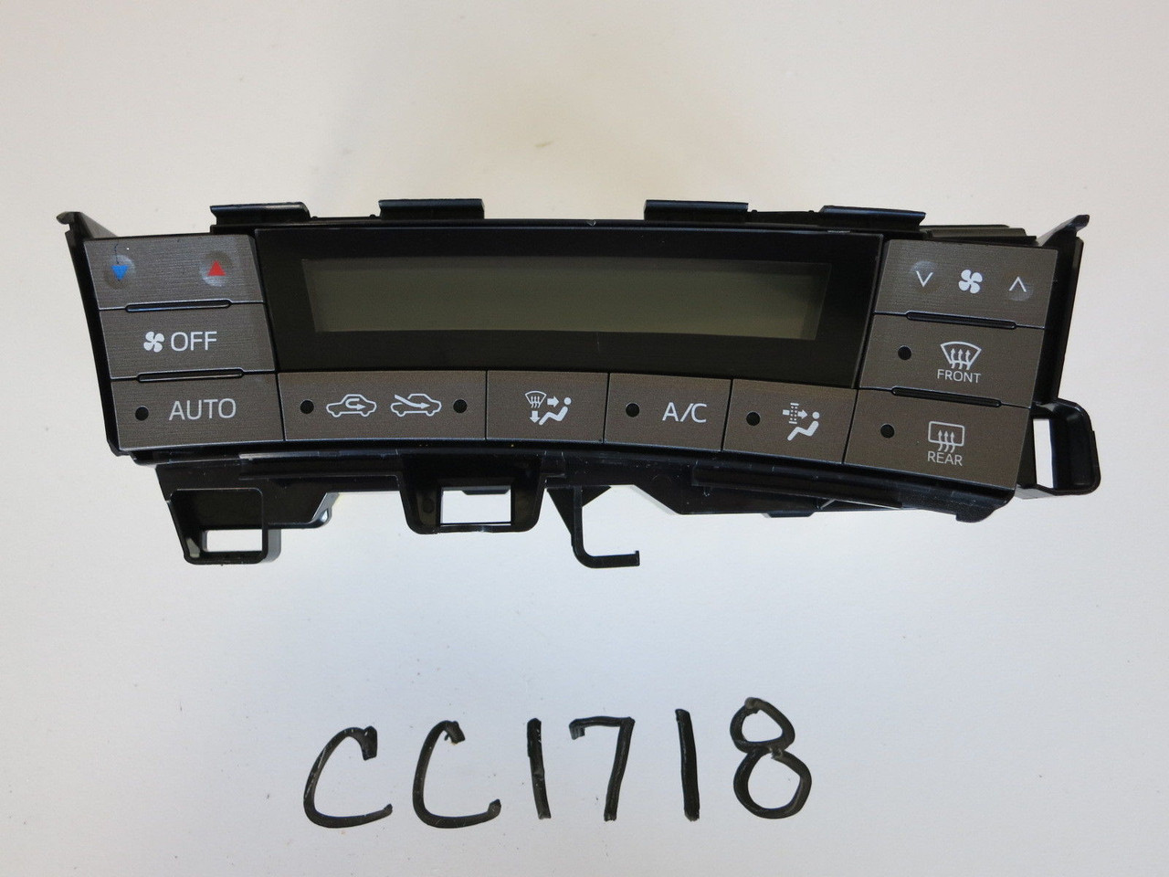 13 14 15 PRIUS CLIMATE CONTROL PANEL TEMPERATURE UNIT A/C HEATER OEM CC1718