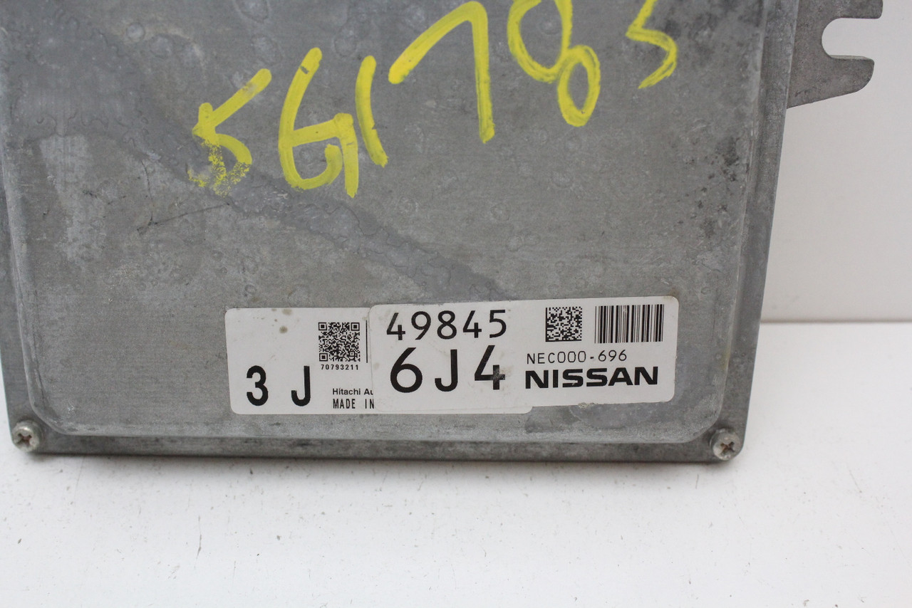 13 2013 Nissan Murano NEC000-696 Computer Engine Control ECU ECM EBX Module 13 2013 Nissan Murano NEC000-696 Computer Engine Control ECU ECM EBX Module